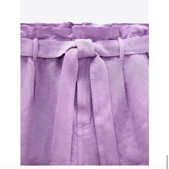 Belted Baggy Shorts Size XS NWT - Picture 6 of 7